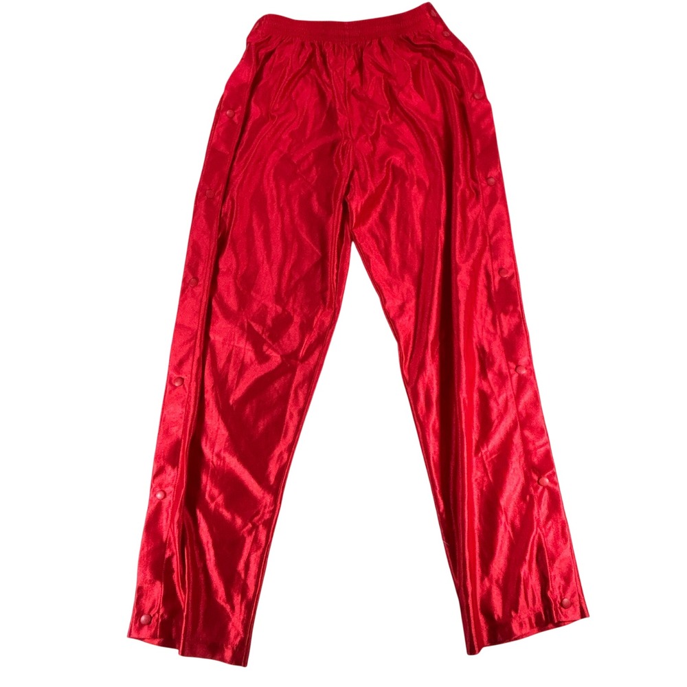 A4 Adult Dazzle‎ Tear-Away Athletic Basketball Pants Red NF6343 Mens Large